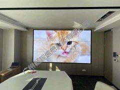 深圳市鹏迪新能源汽车服务有限公司会议室3X3大屏幕